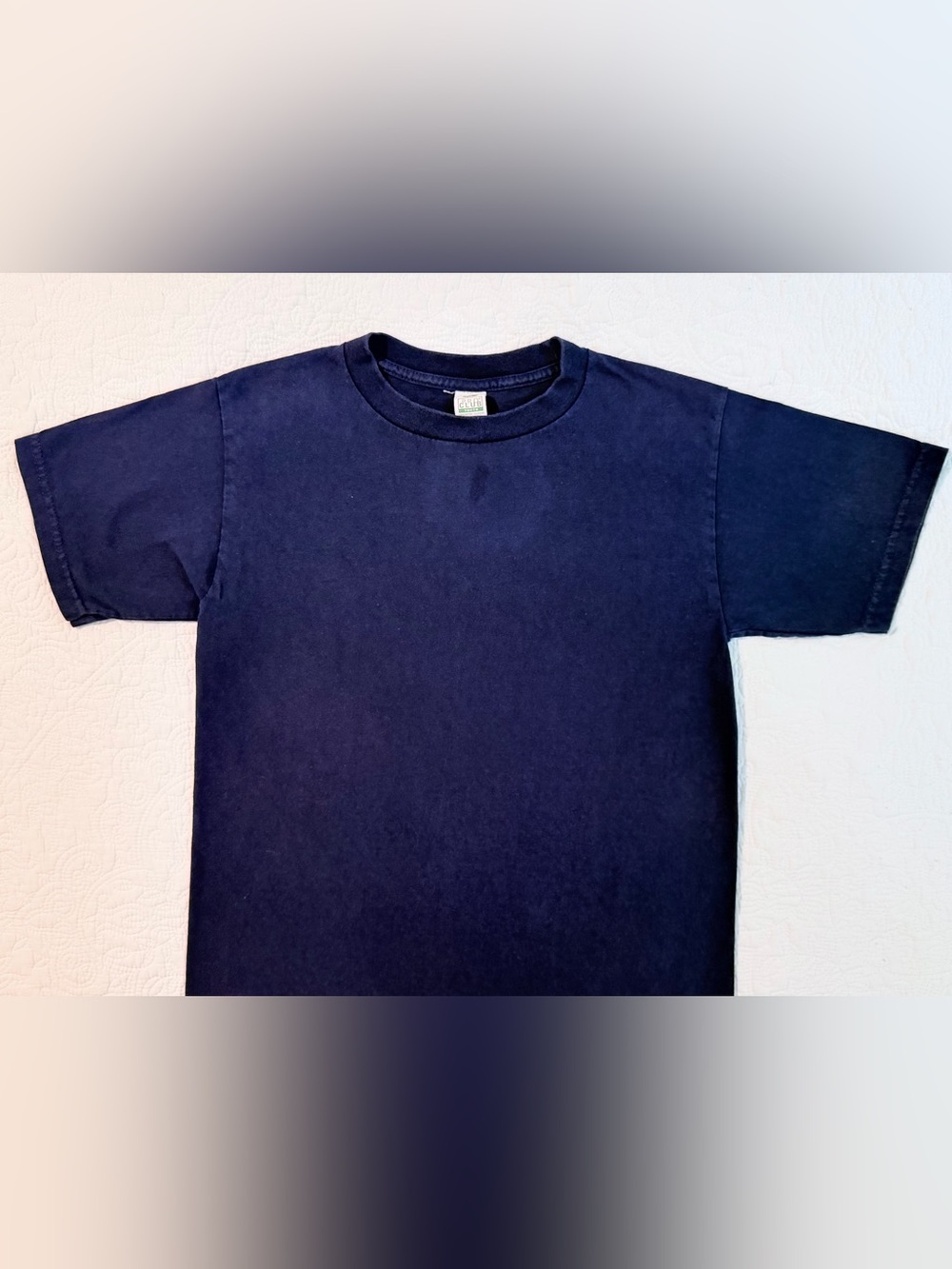 Pro Club Youth | Navy Blue | Short Sleeve Basic T-Shirt | Size XL